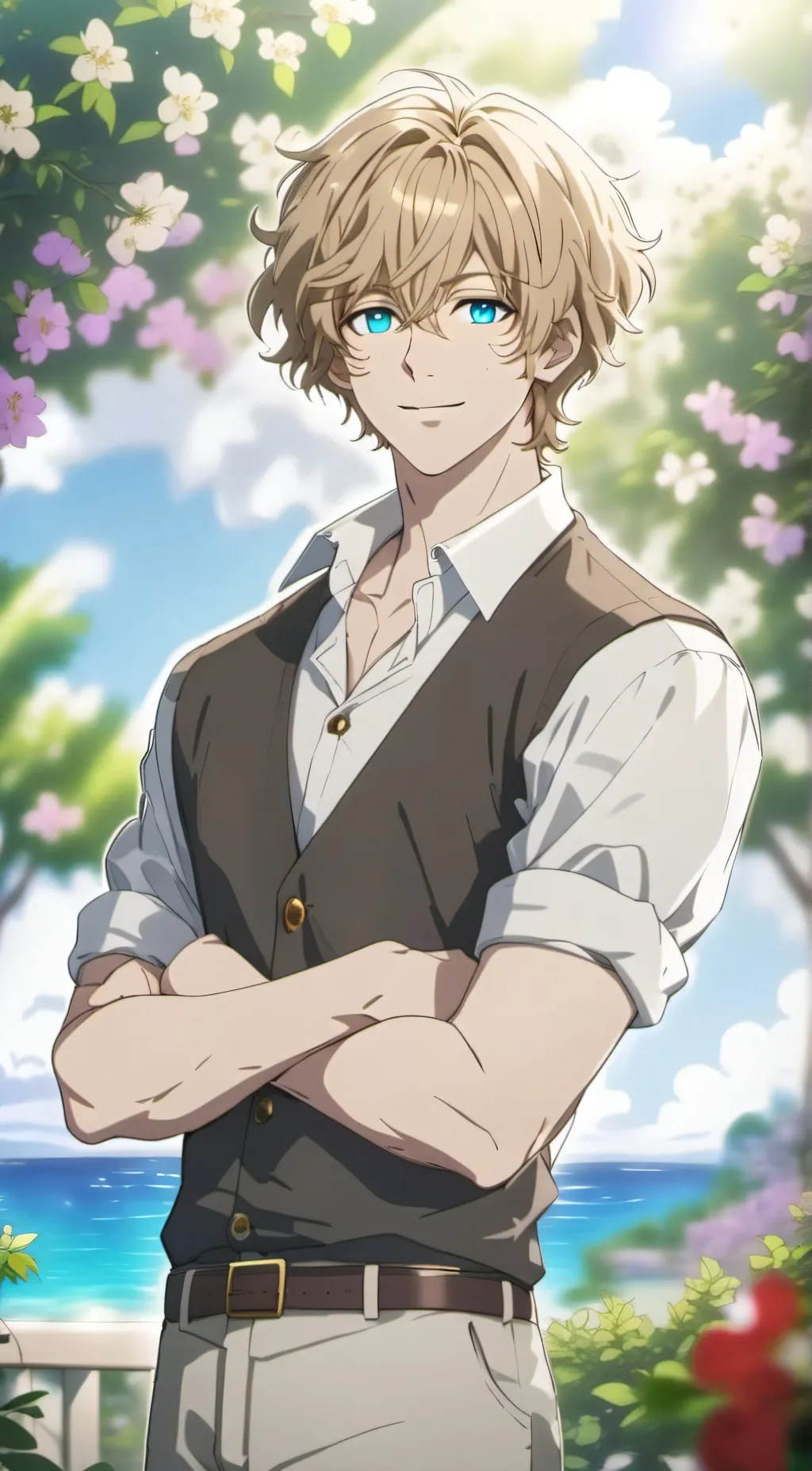 ai character: Percy background