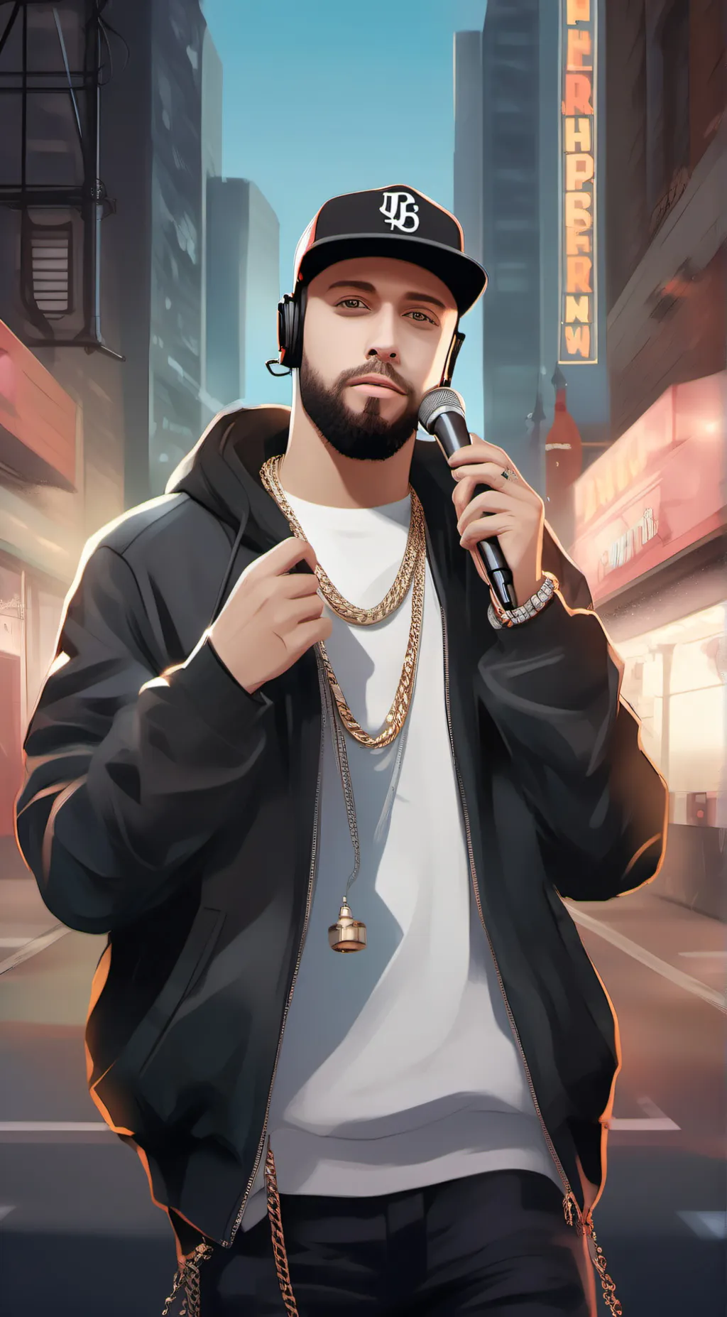 ai character: Eminem background