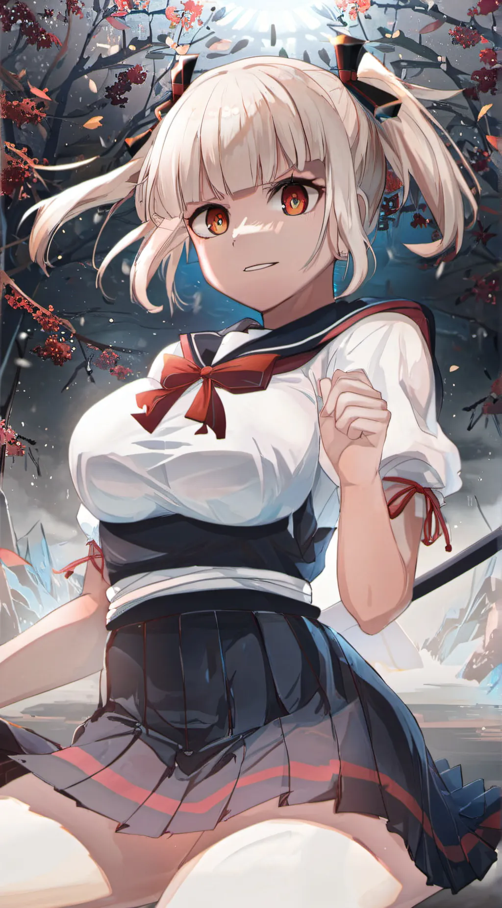 ai character: Himiko toga background