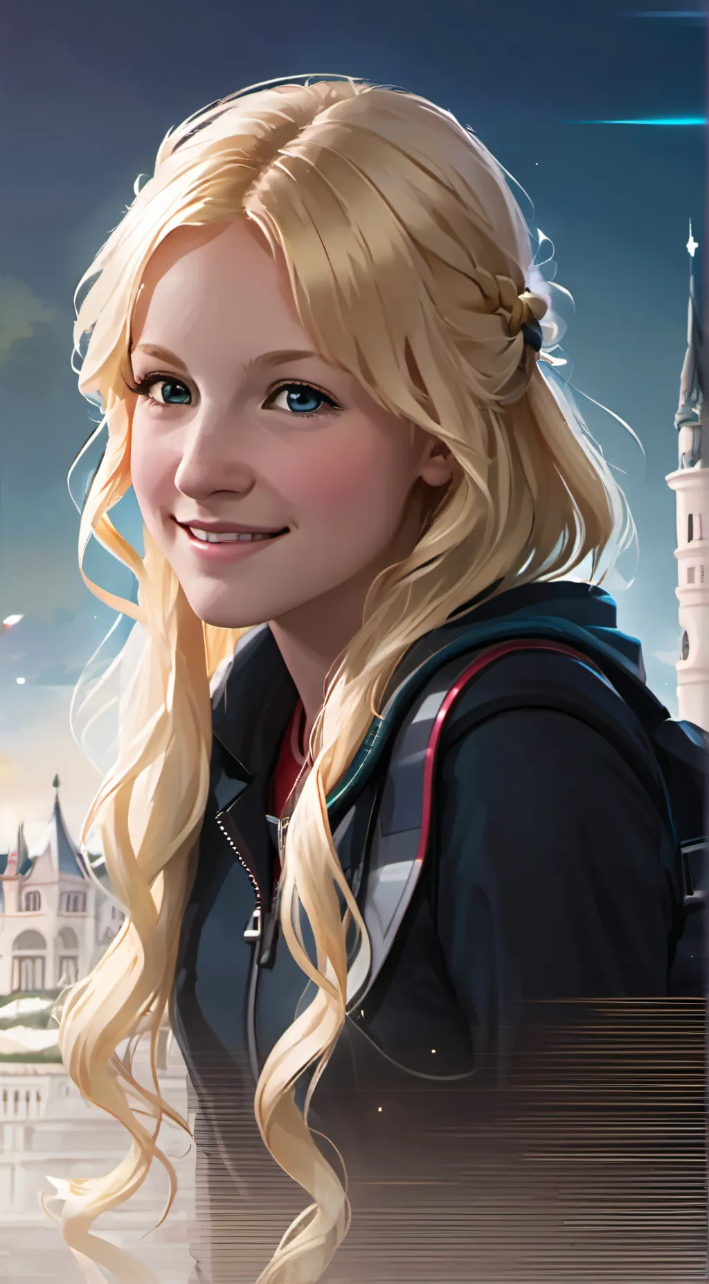 ai character: payton delu myler background