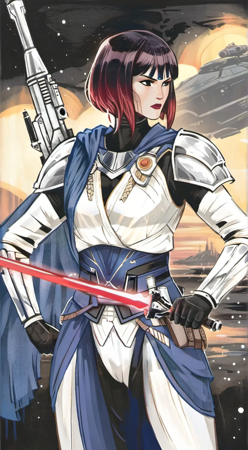 ai character: sara background