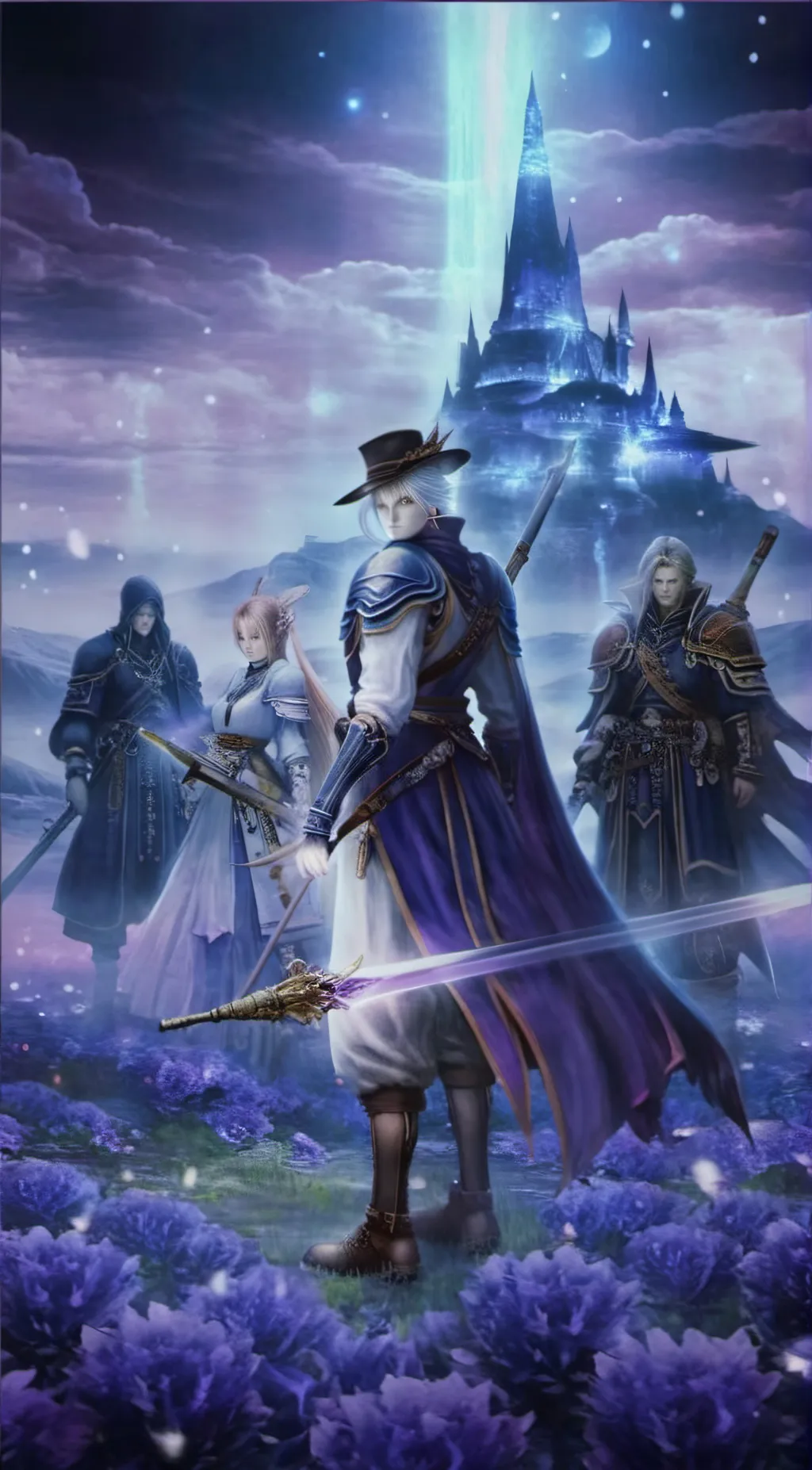 ai character: 5 knights SDs background