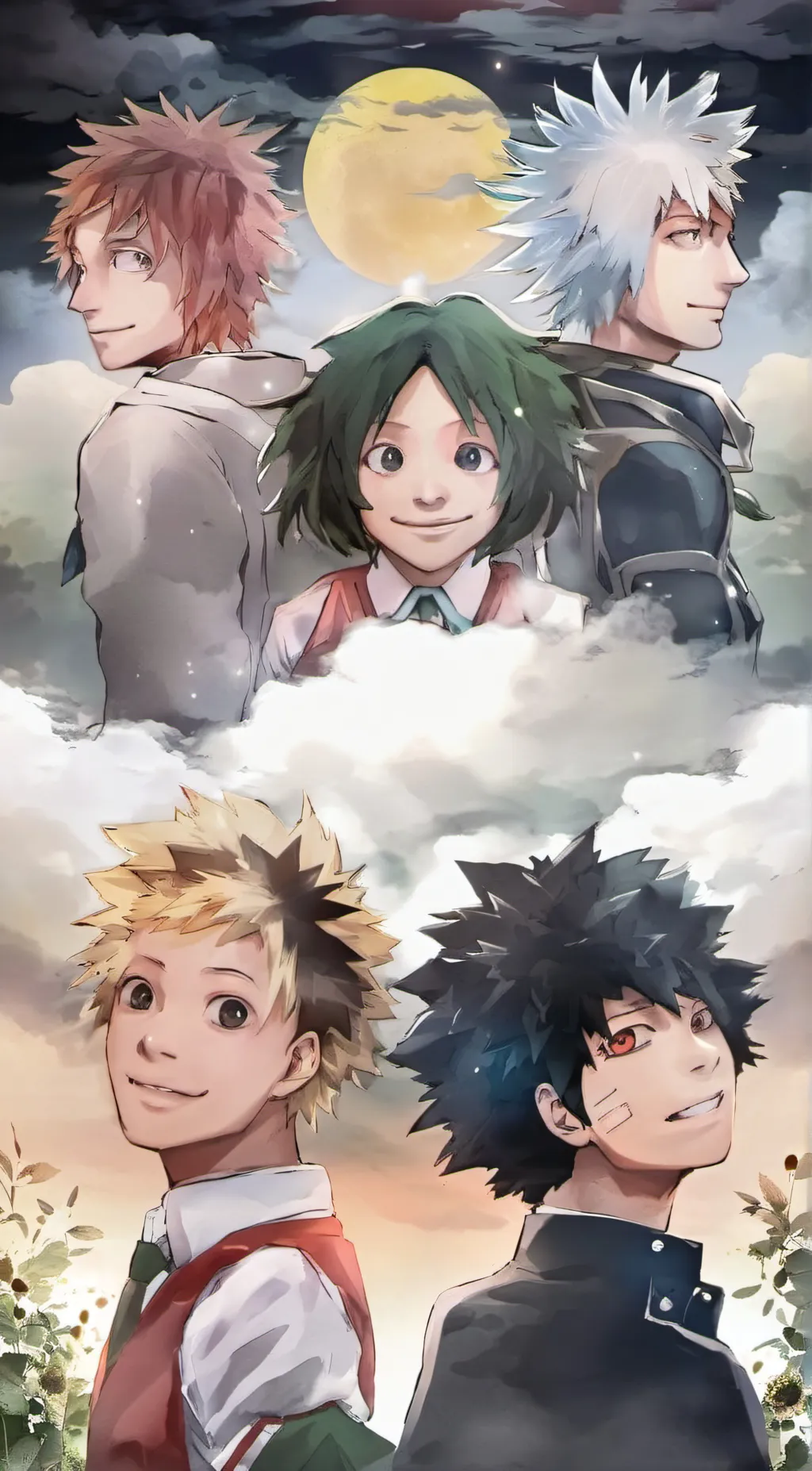 ai character: mha  background