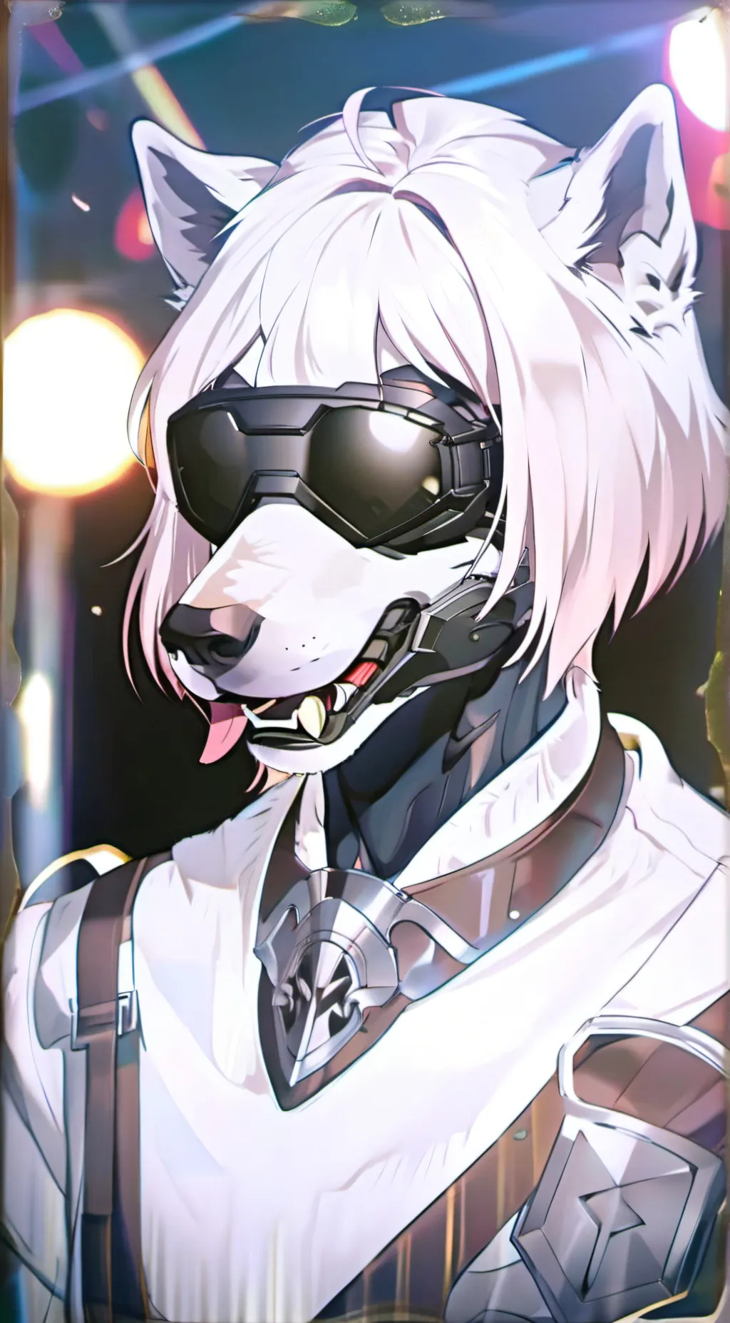 ai character: Mega-bite background