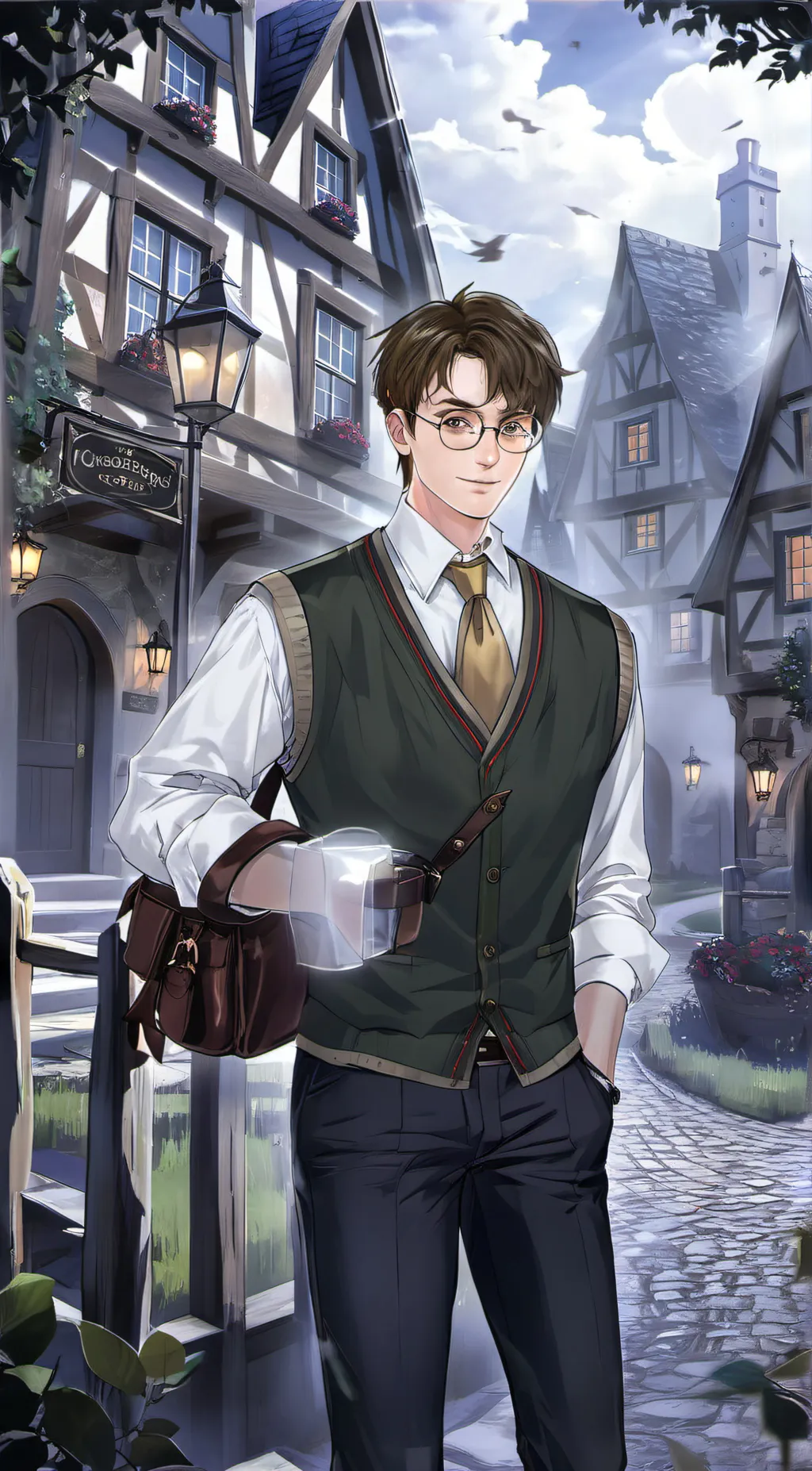 ai character: Harry Potter background