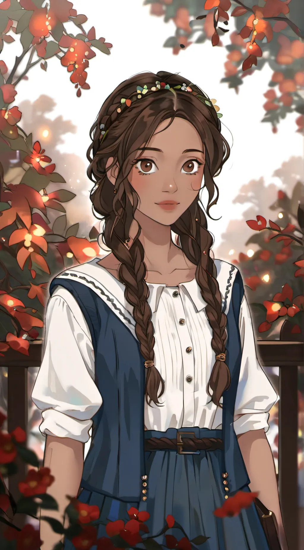 ai character: Tina ♡︎ background