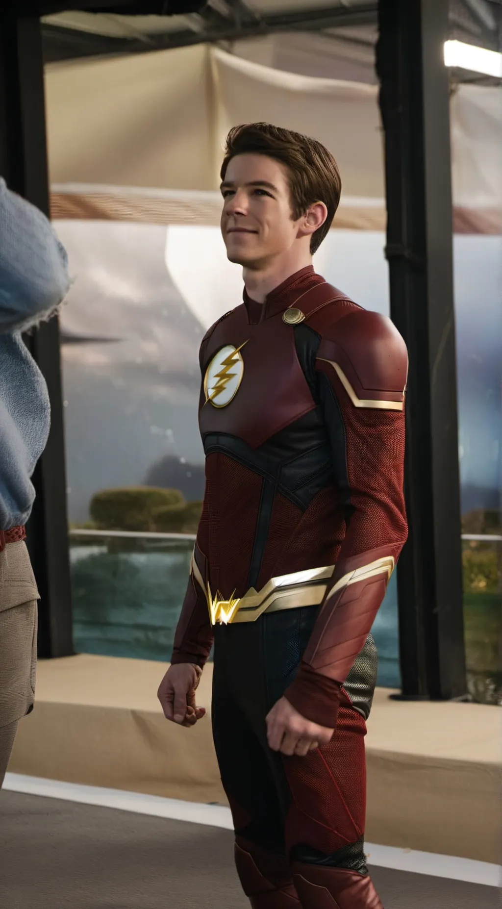 ai character: The Flash (CW)  background