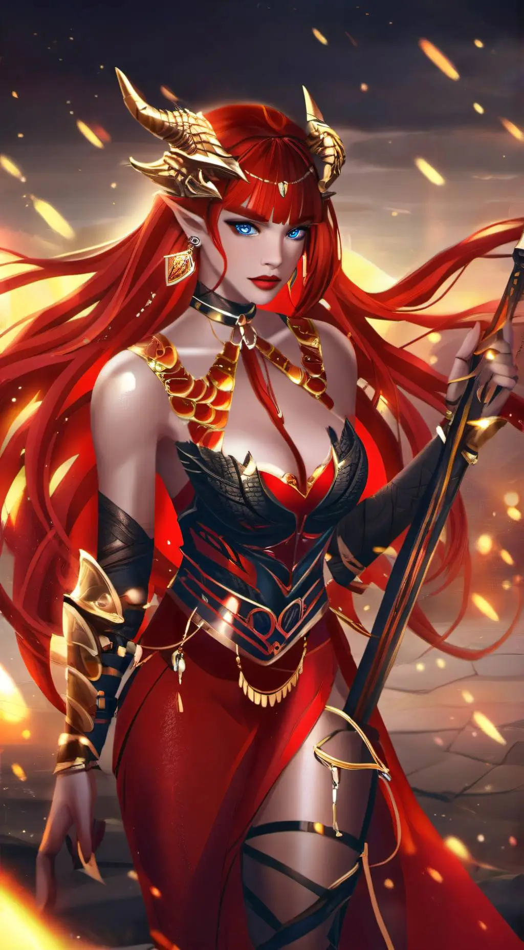 ai character: Faye background