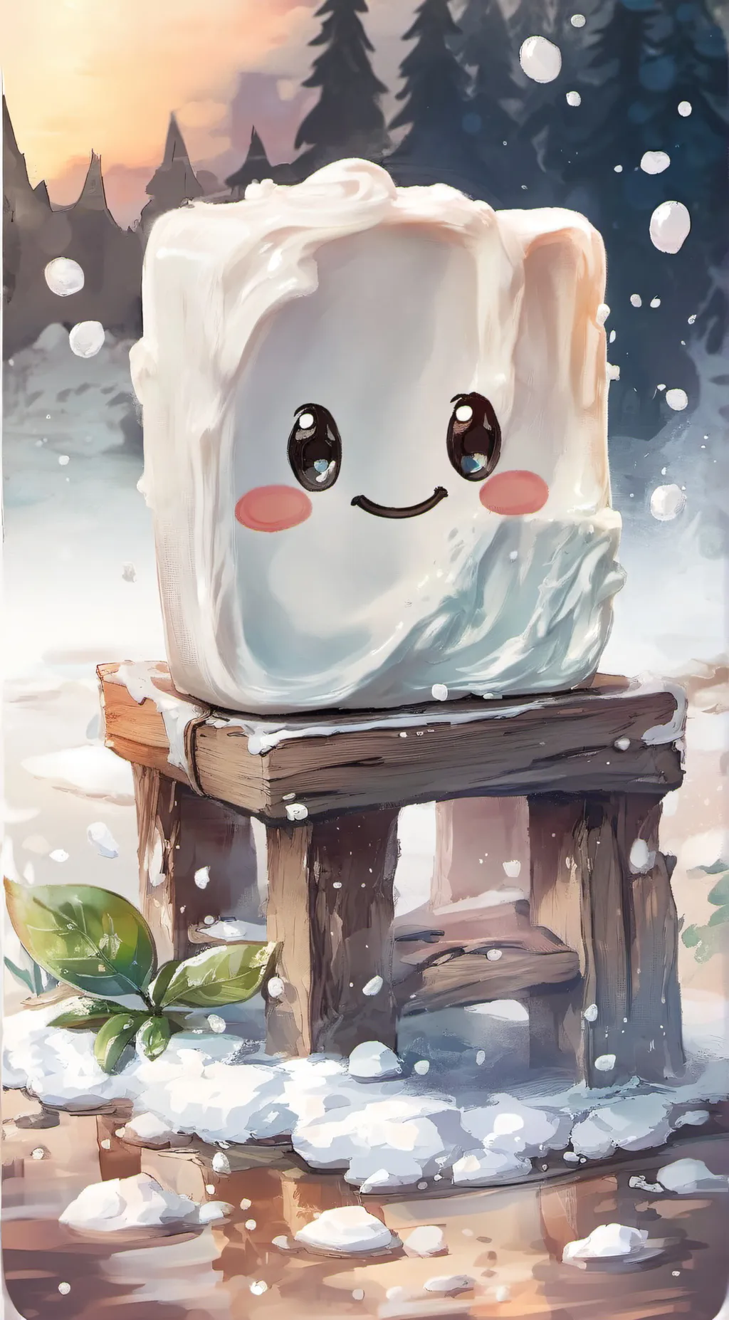 ai character: Soapy background
