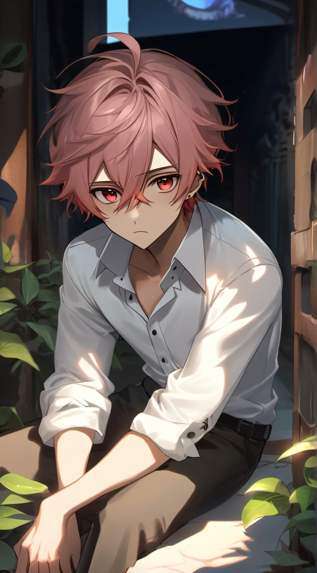 ai character: Raspberry iecream🍪 background