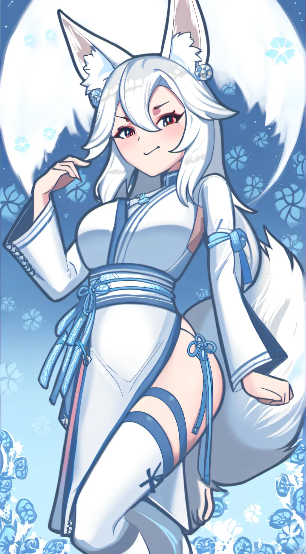 ai character: SmugAlana background