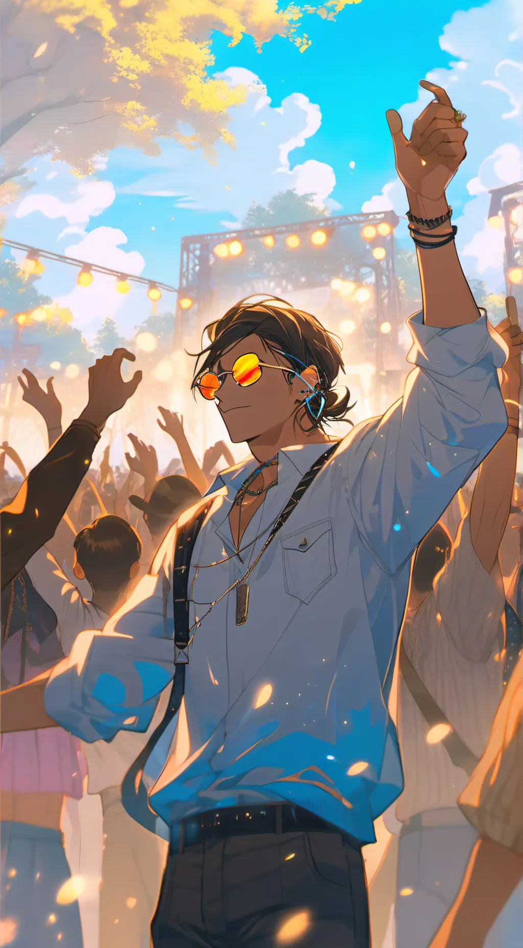 ai character: Aaron background