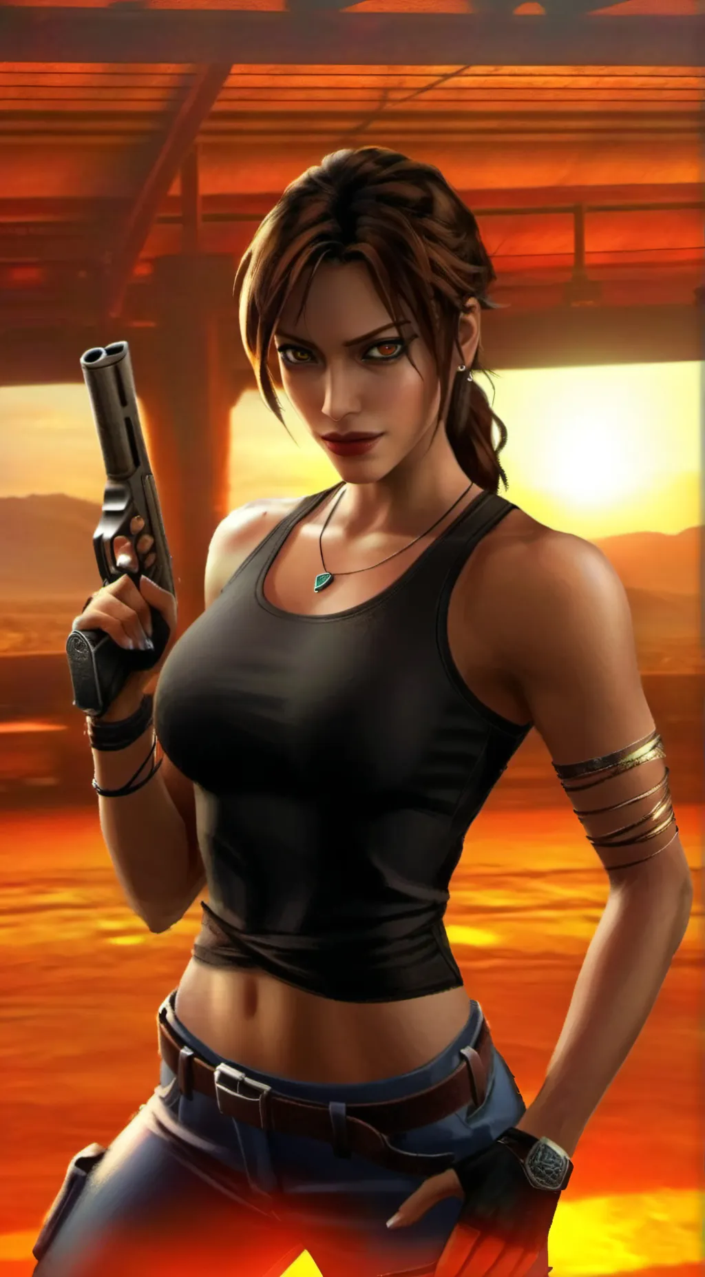 Talkie AI - Chat with Lara Croft 