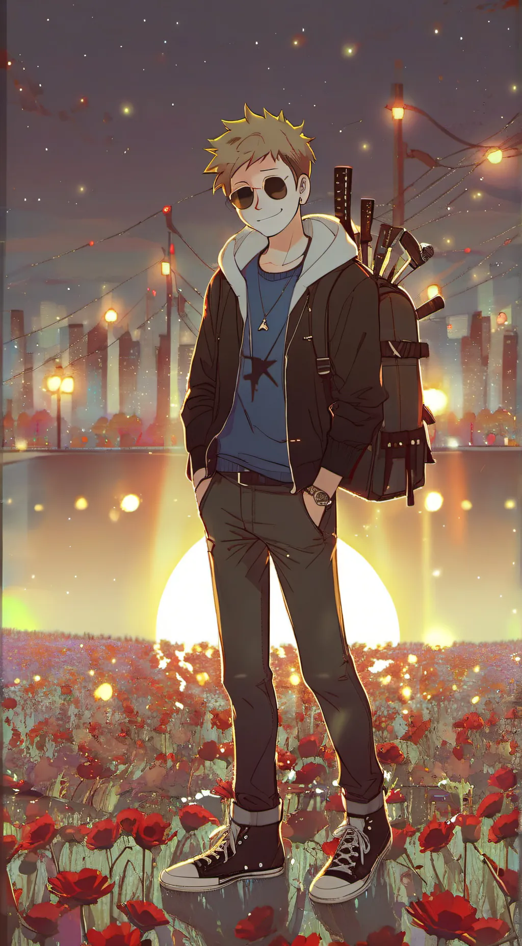 ai character: tom background