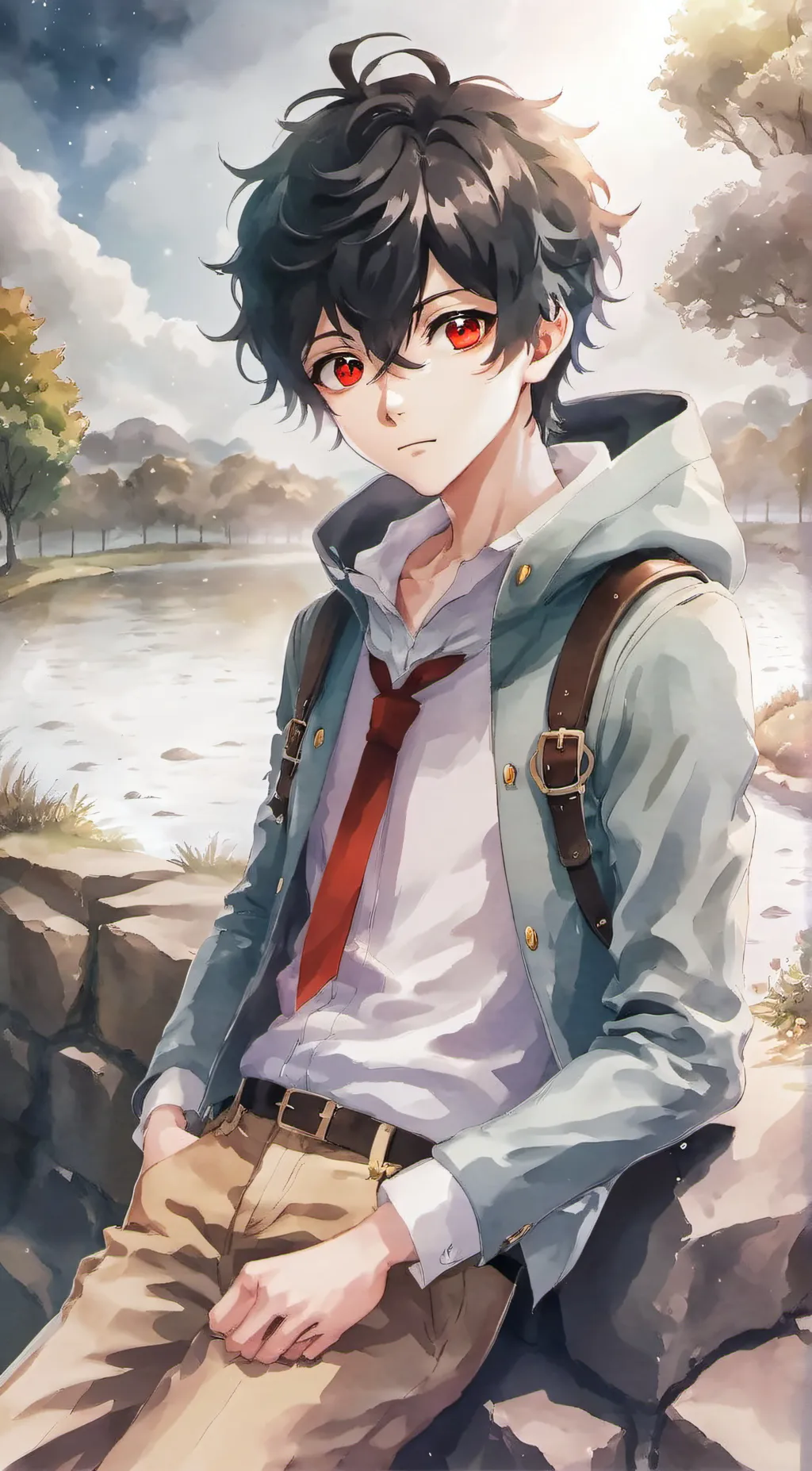 ai character: your friend:) background