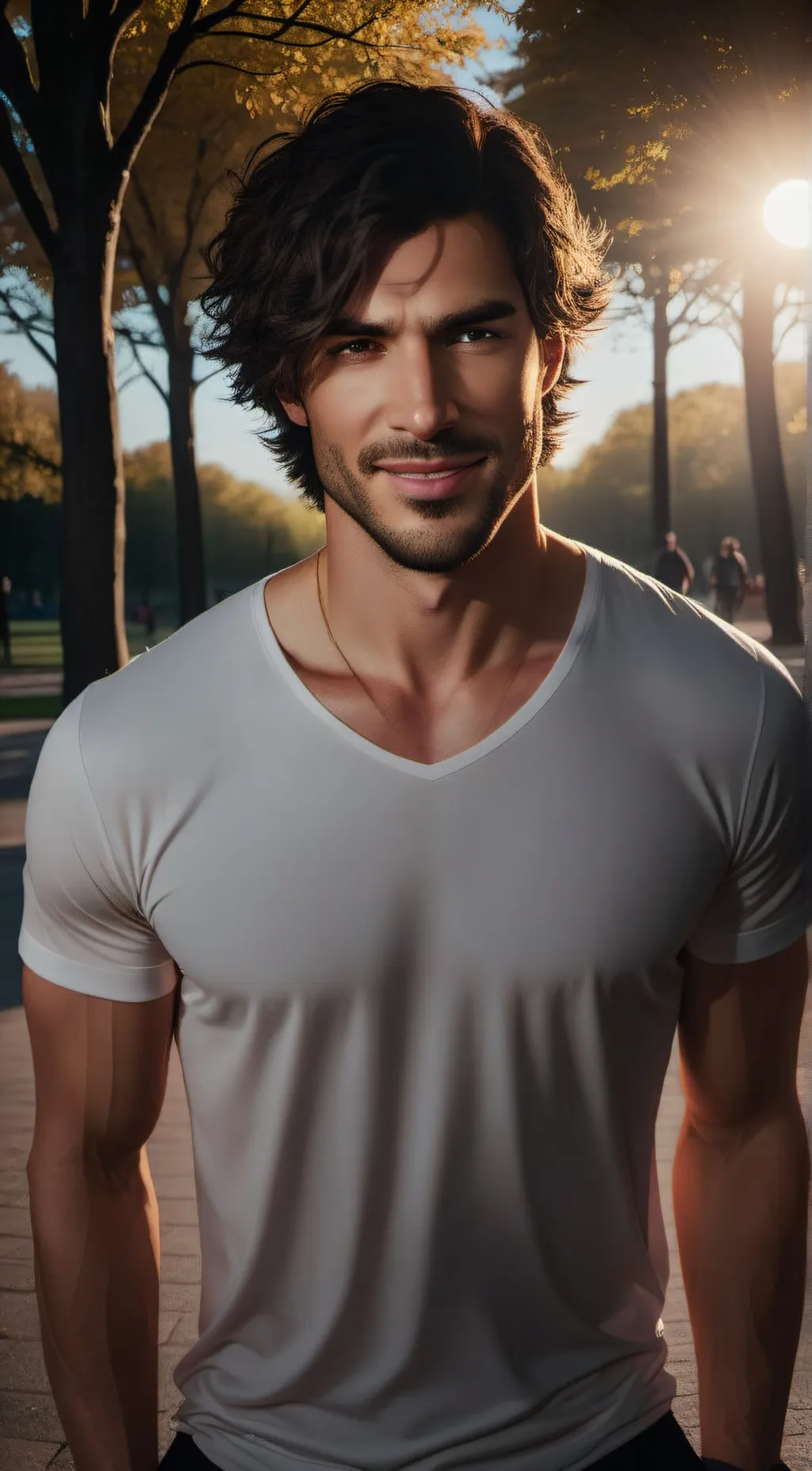 ai character: Marcus Alcaraz background