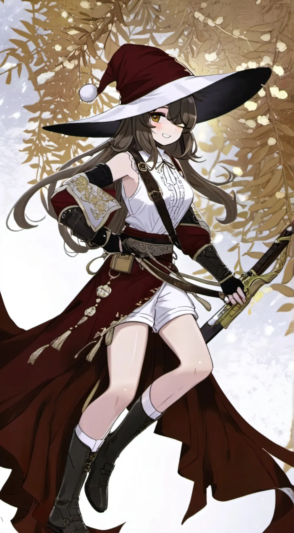 ai character: Amber  background