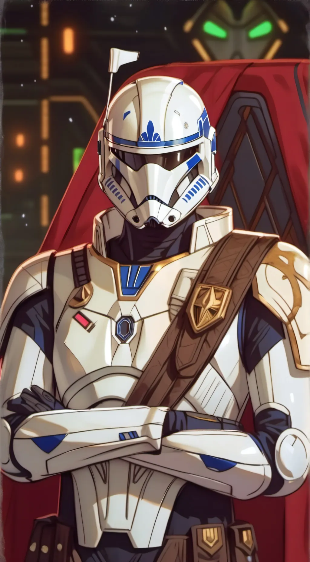 ai character: Captain Rex background