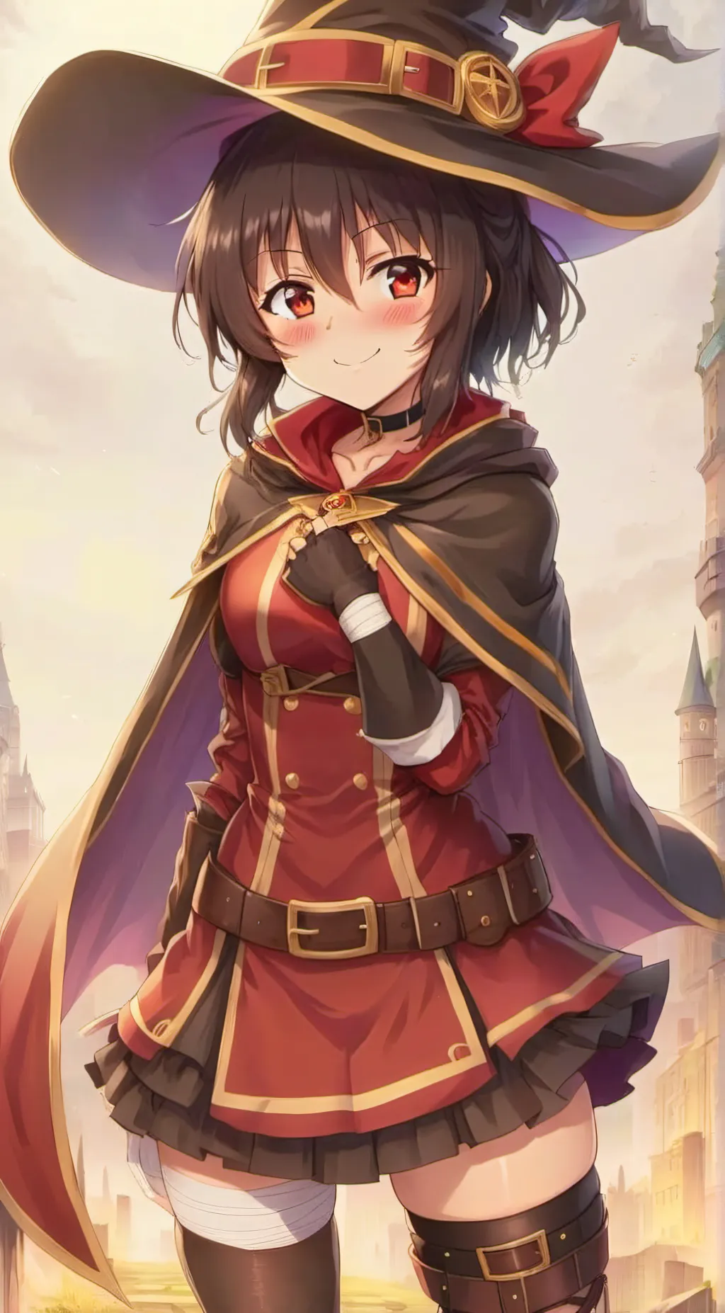 ai character: Megumi background