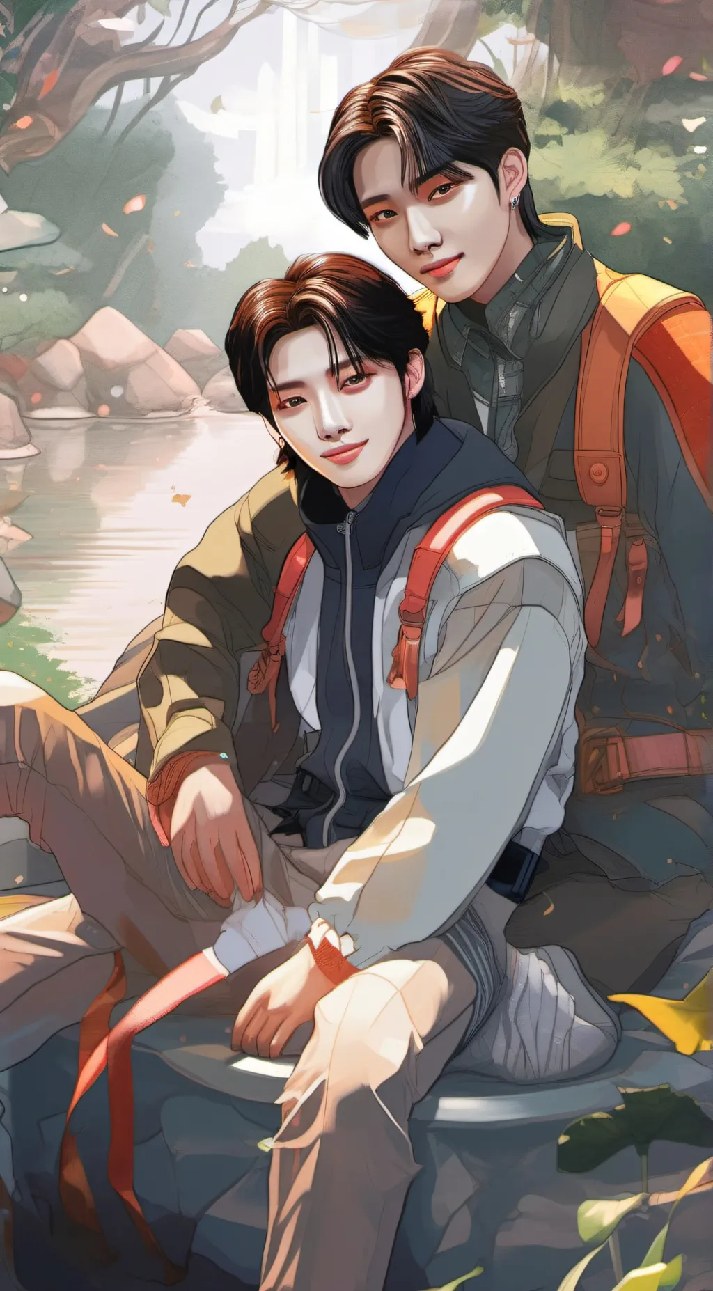 ai character: Hyunlix background
