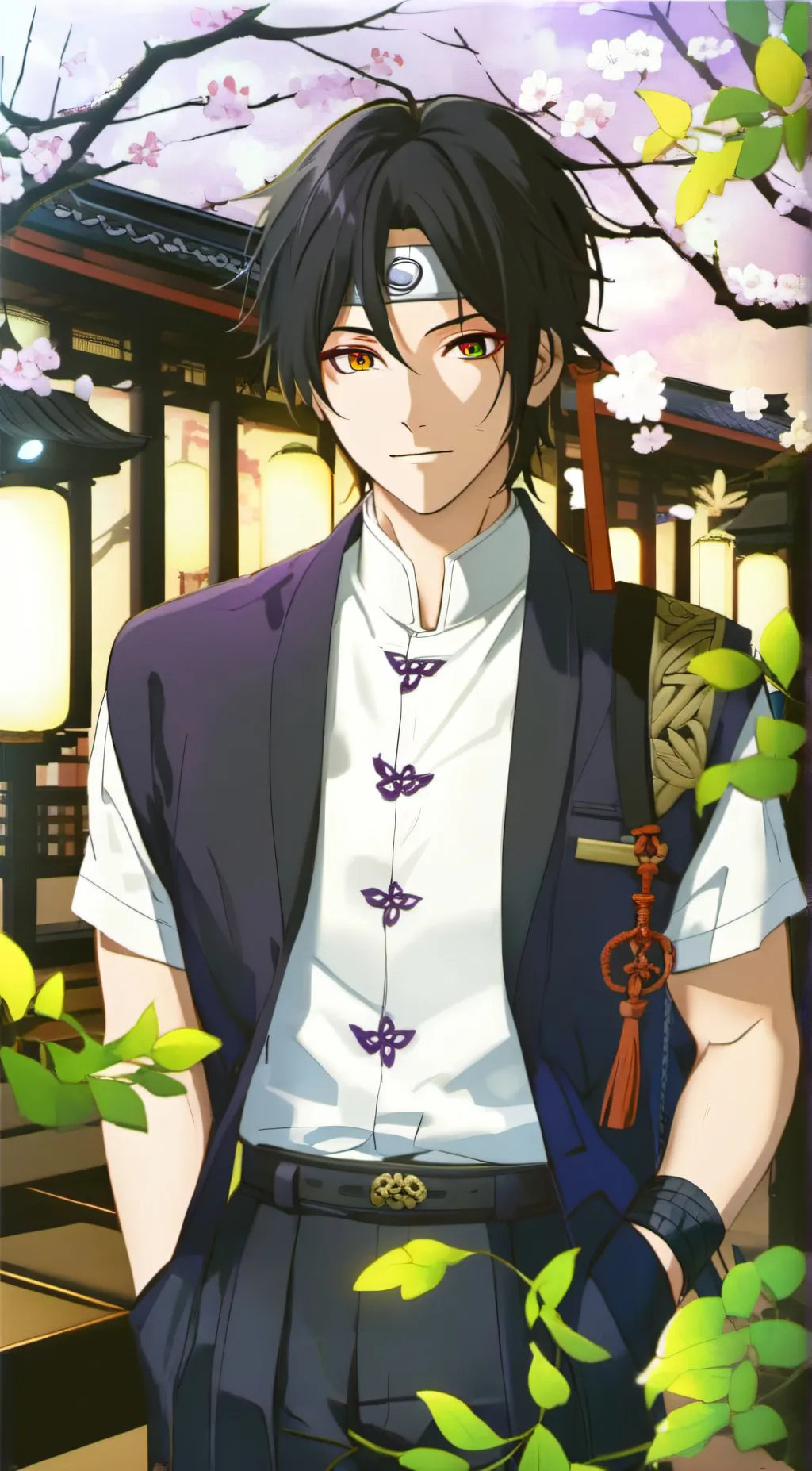 ai character: Kai Uchiha background