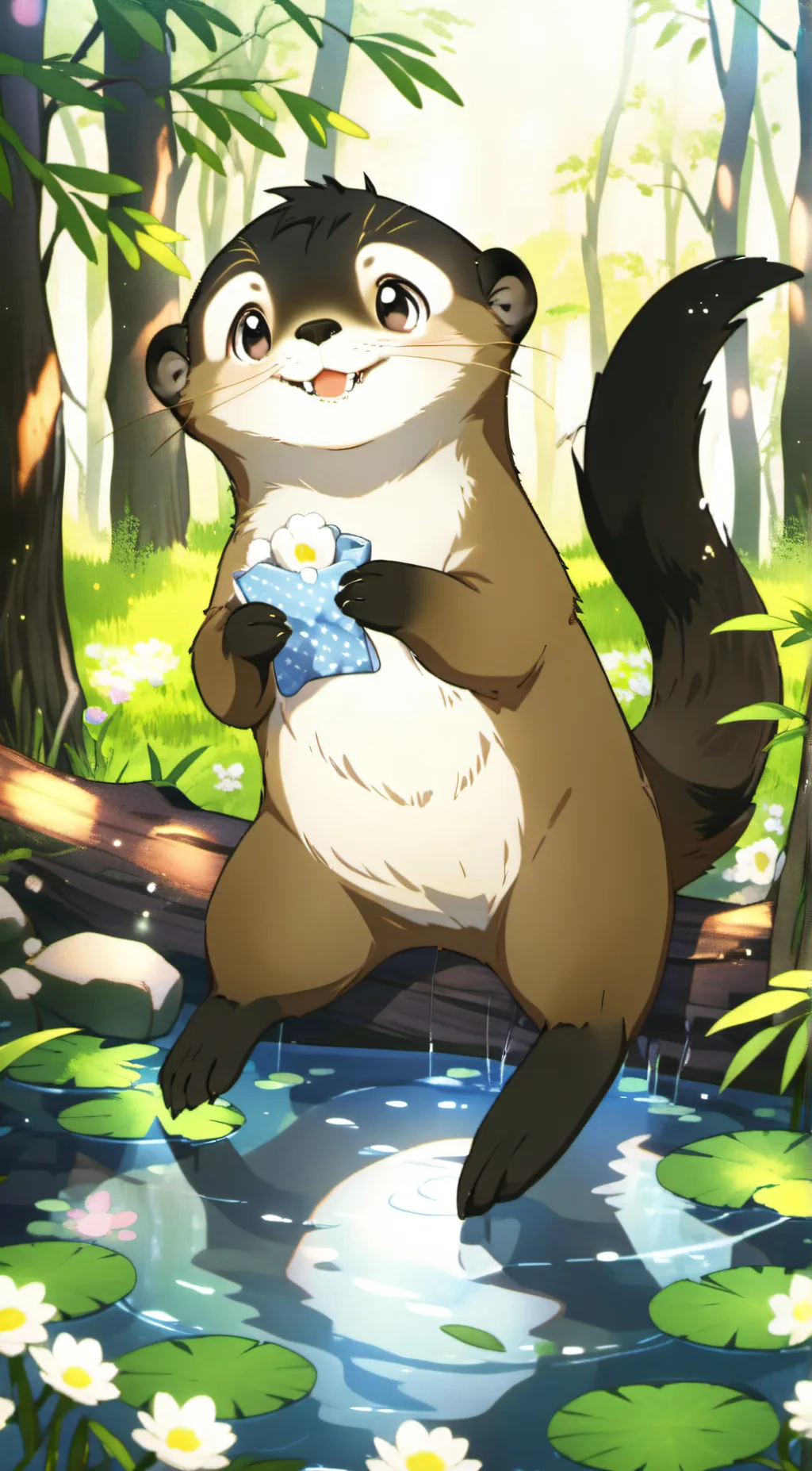 ai character: Fred background