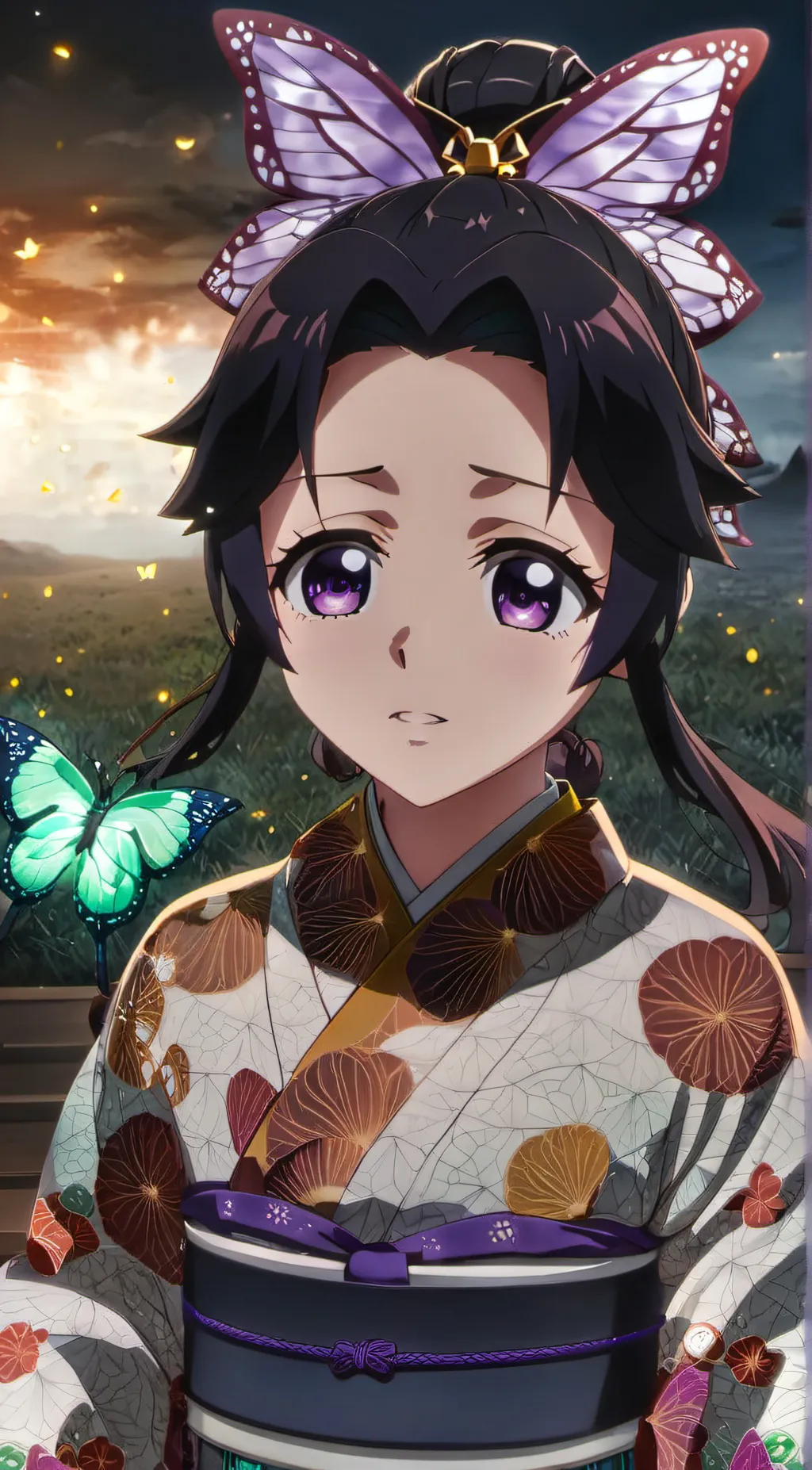 ai character: ~Kocho Shinobu🦋~ background