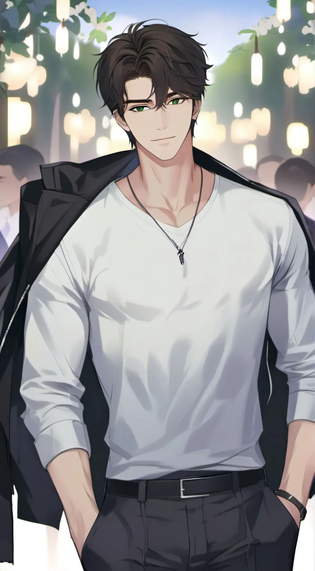 ai character: Paxton background