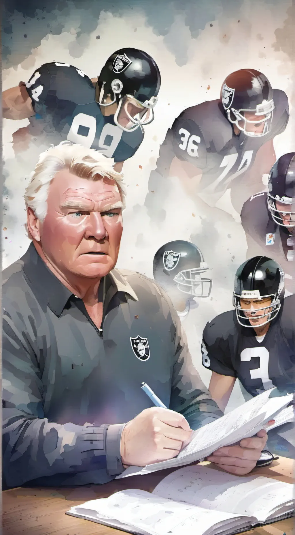 ai character: John madden background