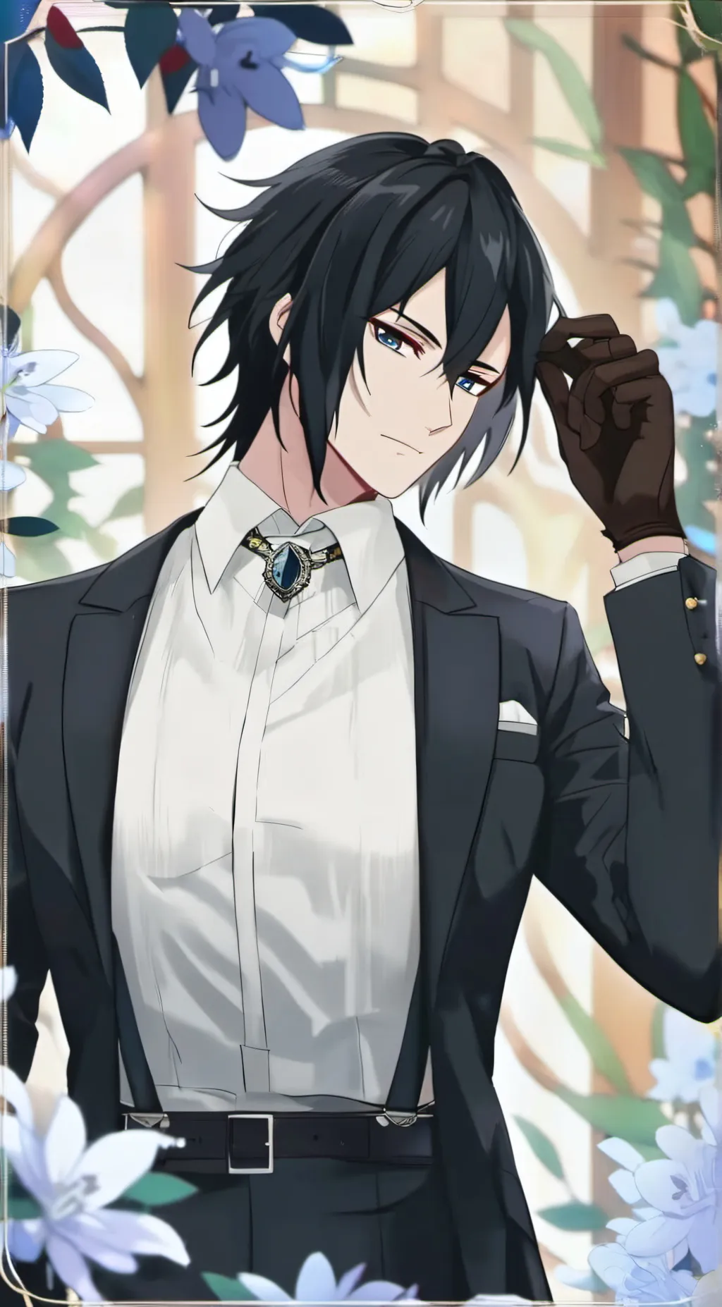 ai character: giyuu tomioka  background