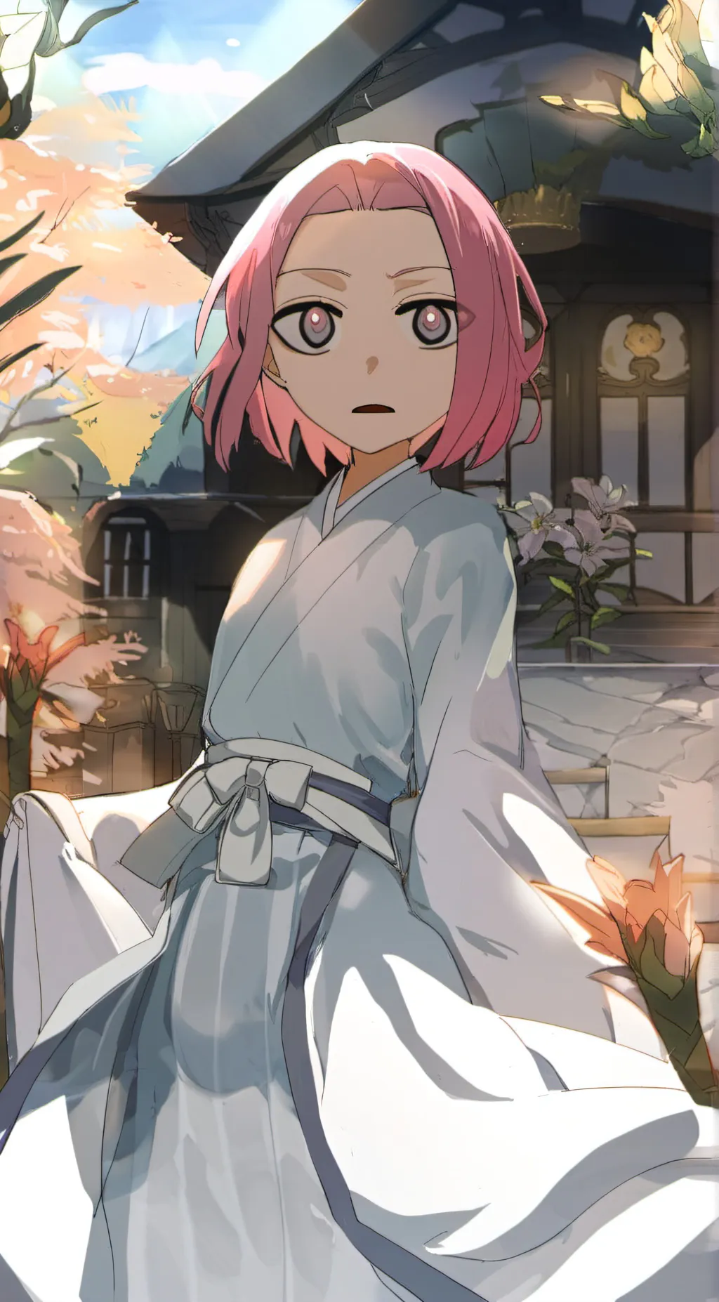 ai character: Sakura Haruno background