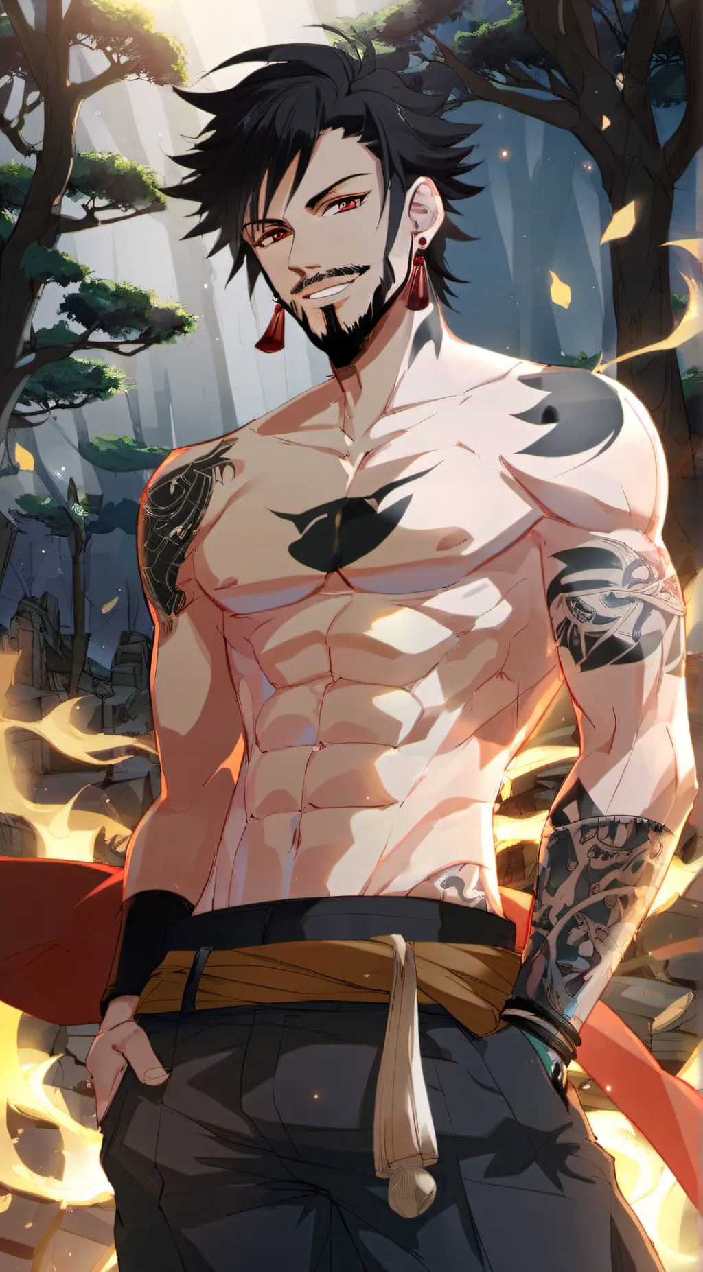 ai character: Law background