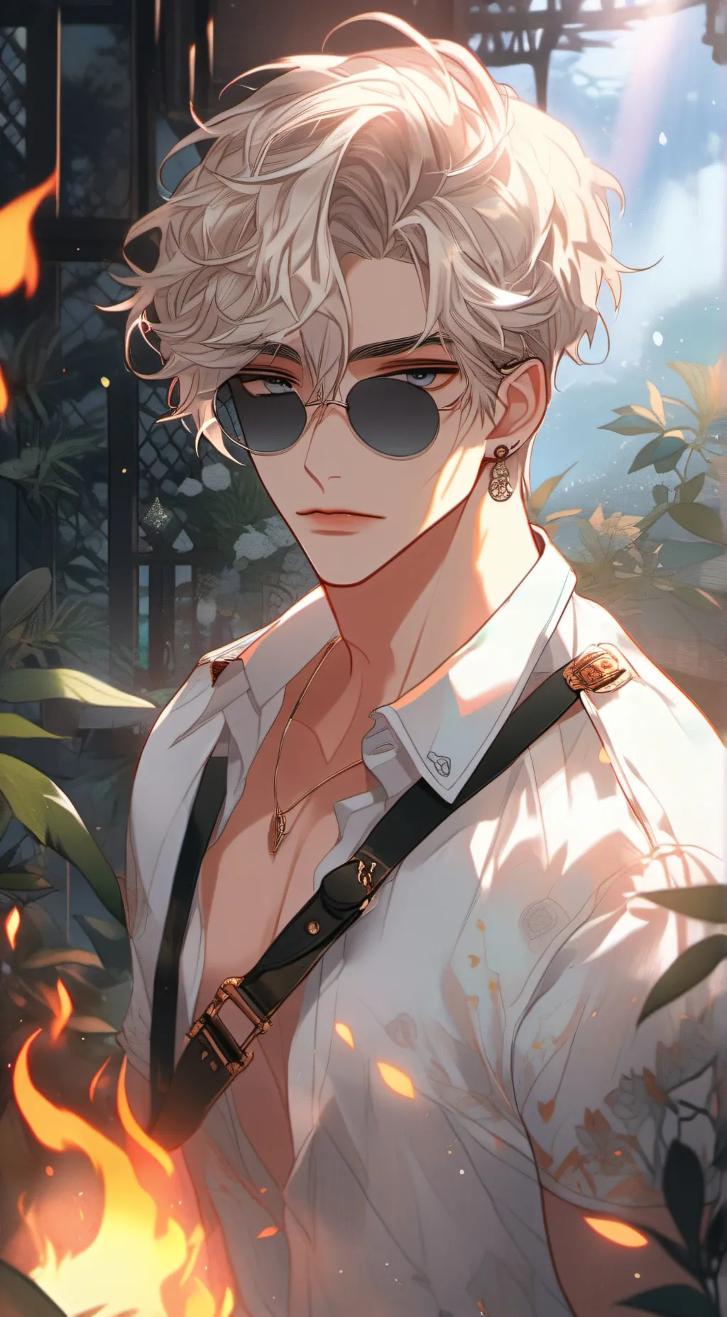 ai character: rude boyfriend  background