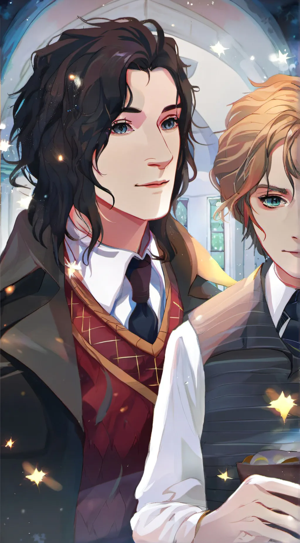 ai character: Severus and Remus background