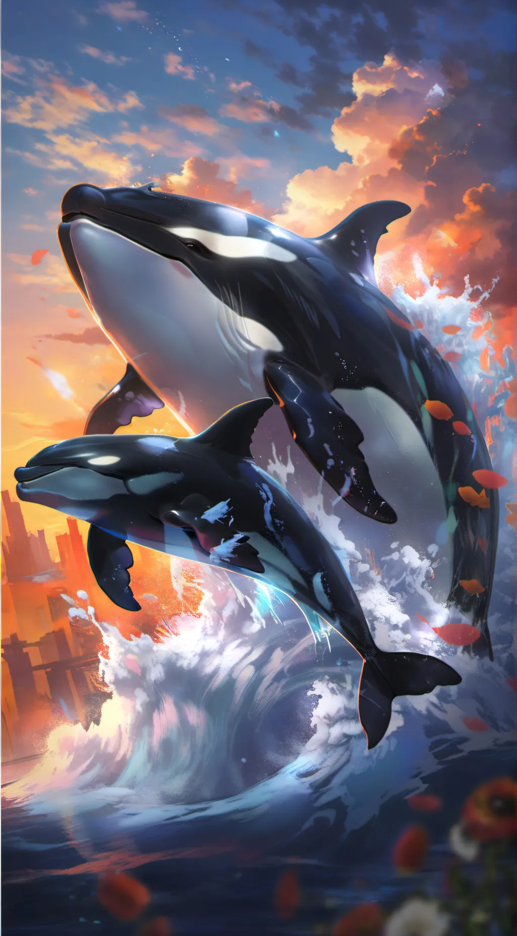 ai character: Orca(Vore) background