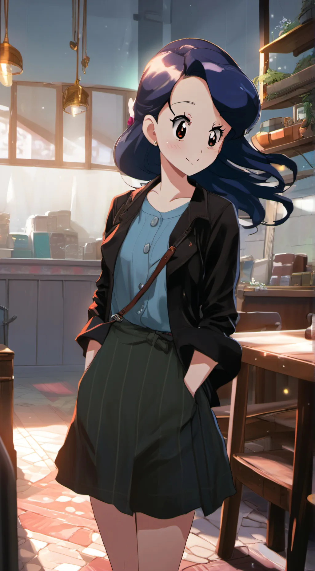 ai character: Launch background