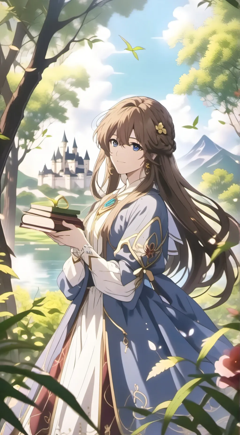 ai character: God's power diary  background