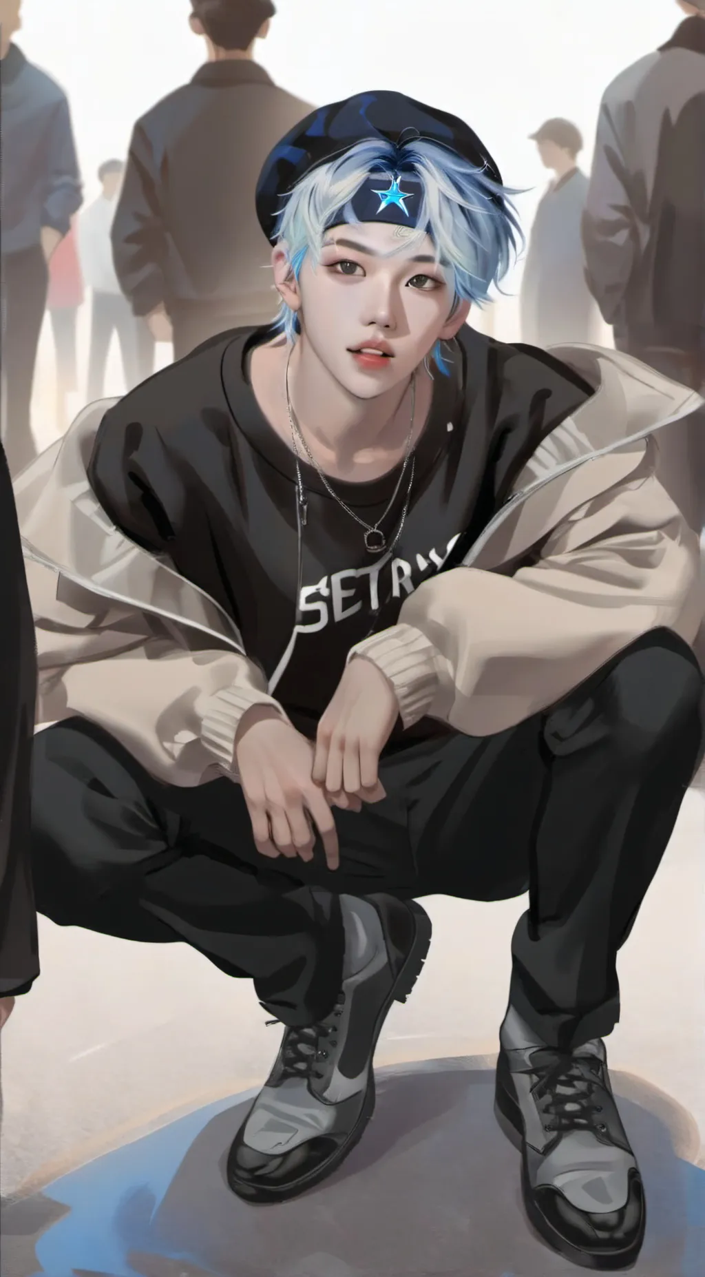 ai character: {}Felix{} background