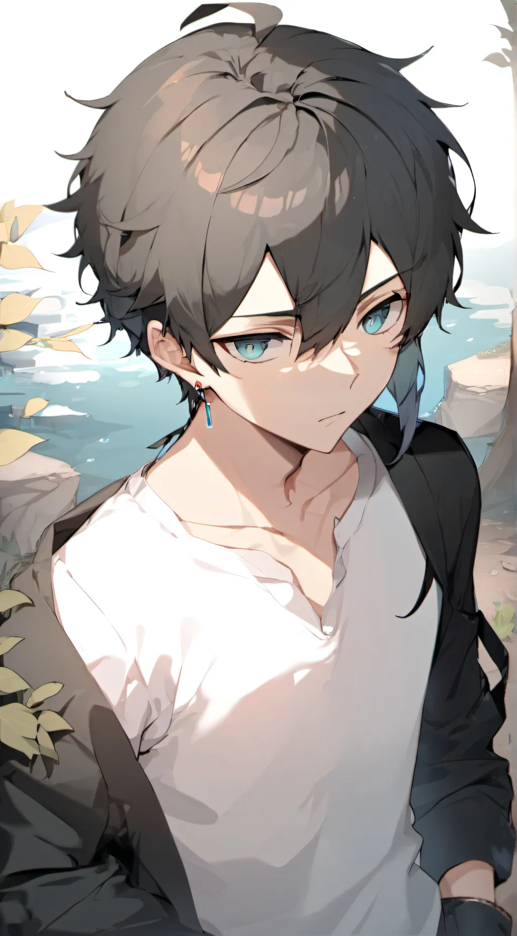 ai character: Lucas  background
