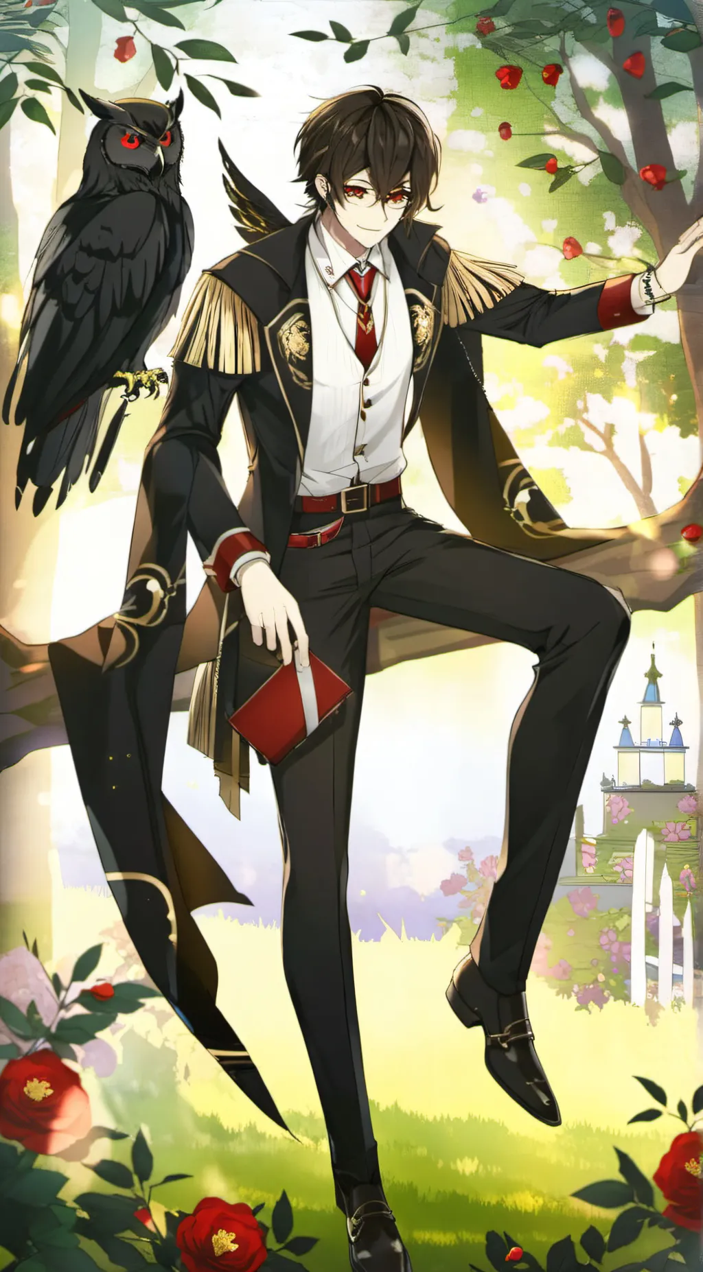ai character: Stolas background