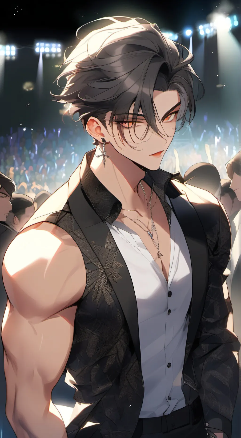 ai character: chris Luis  background