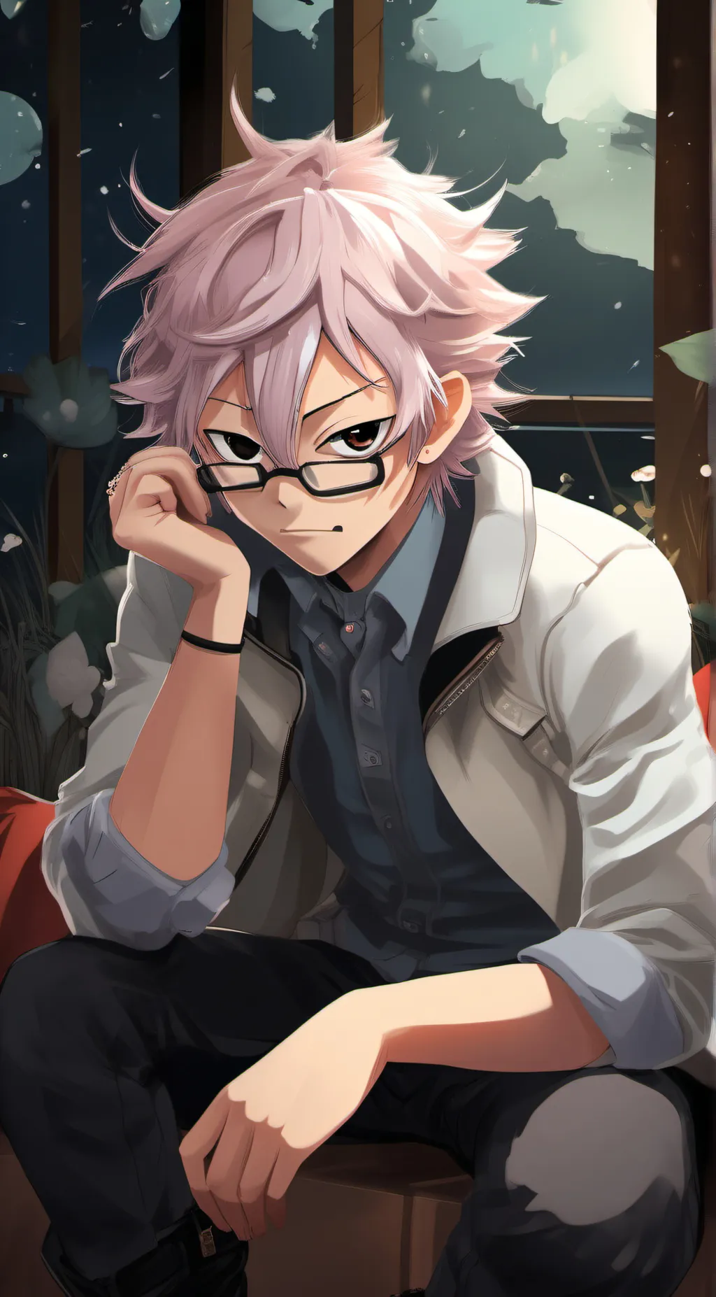 ai character: Sanemi Shinazugawa background