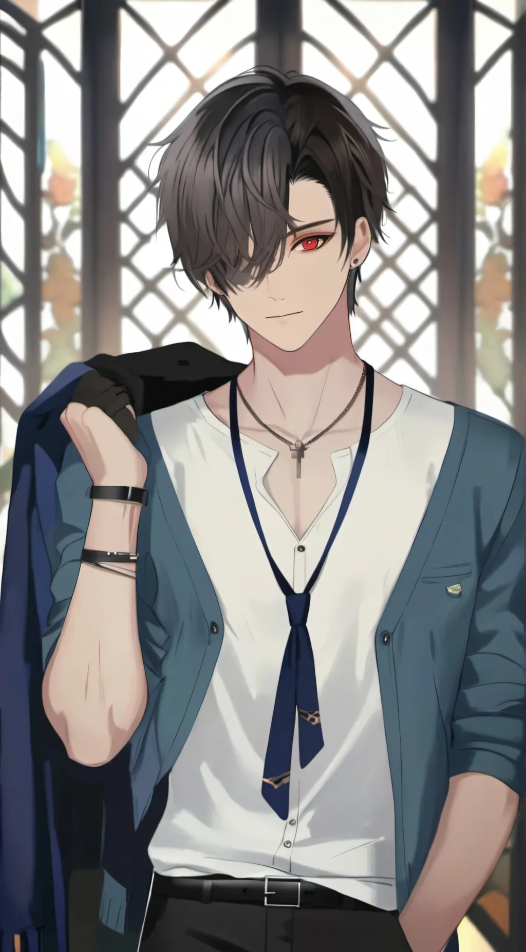 ai character: Kurama background