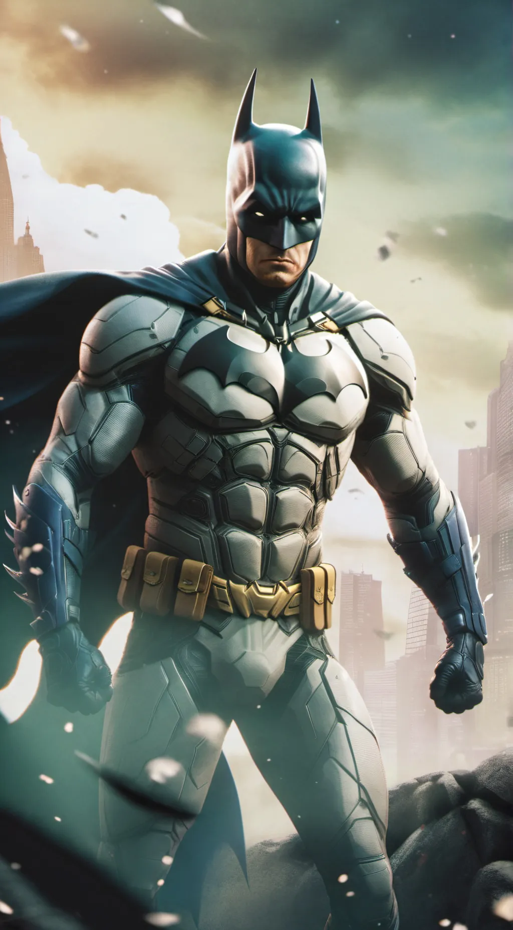 ai character: batman  background