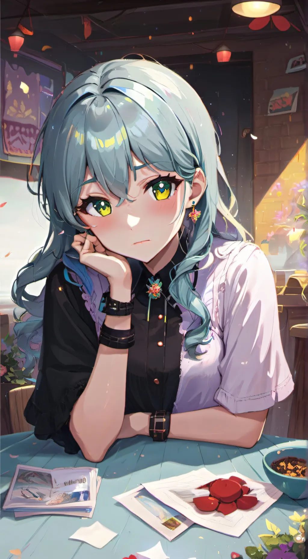 ai character: kally background