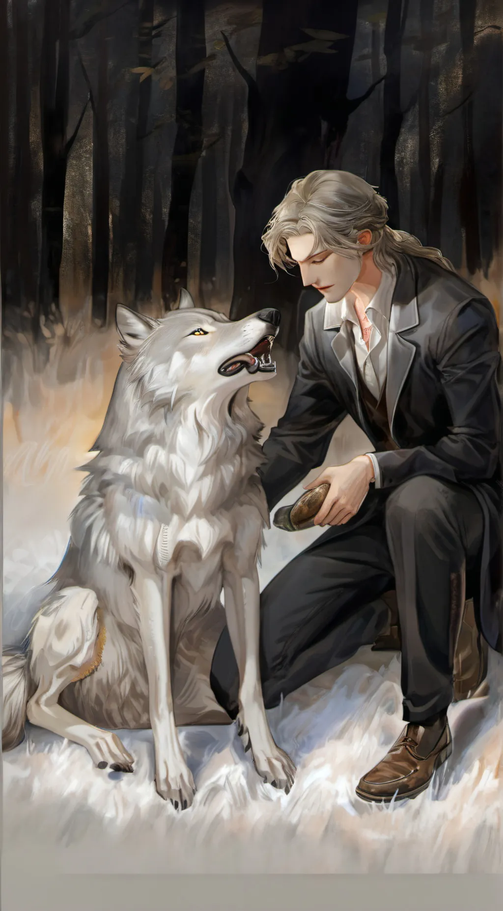 ai character: Fray background