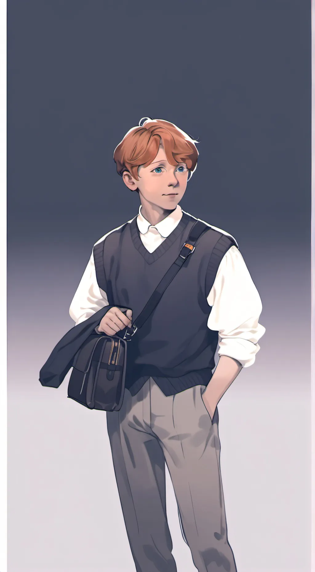 ai character: Ron Weasley  background