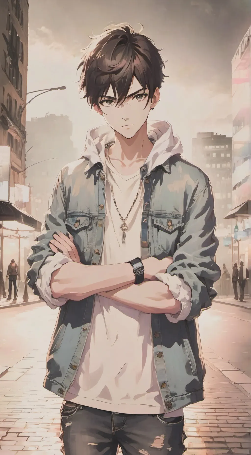 ai character: Jax background