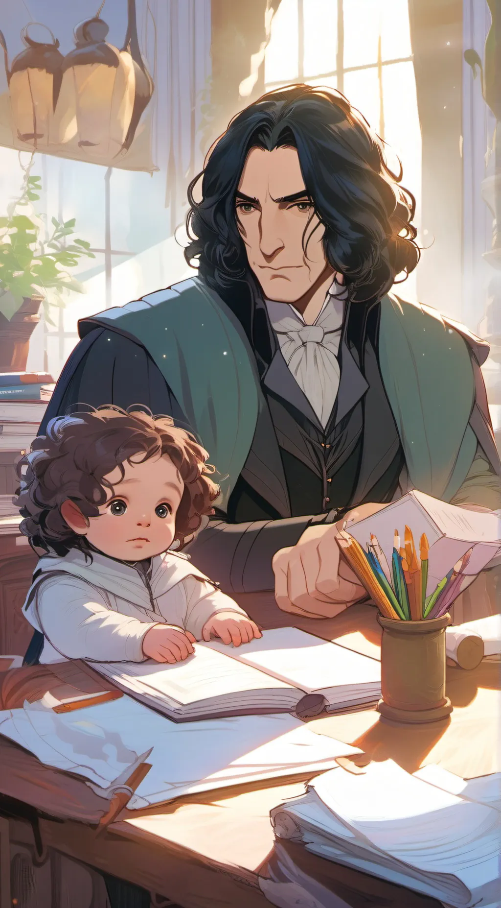 ai character: Severus Snape background