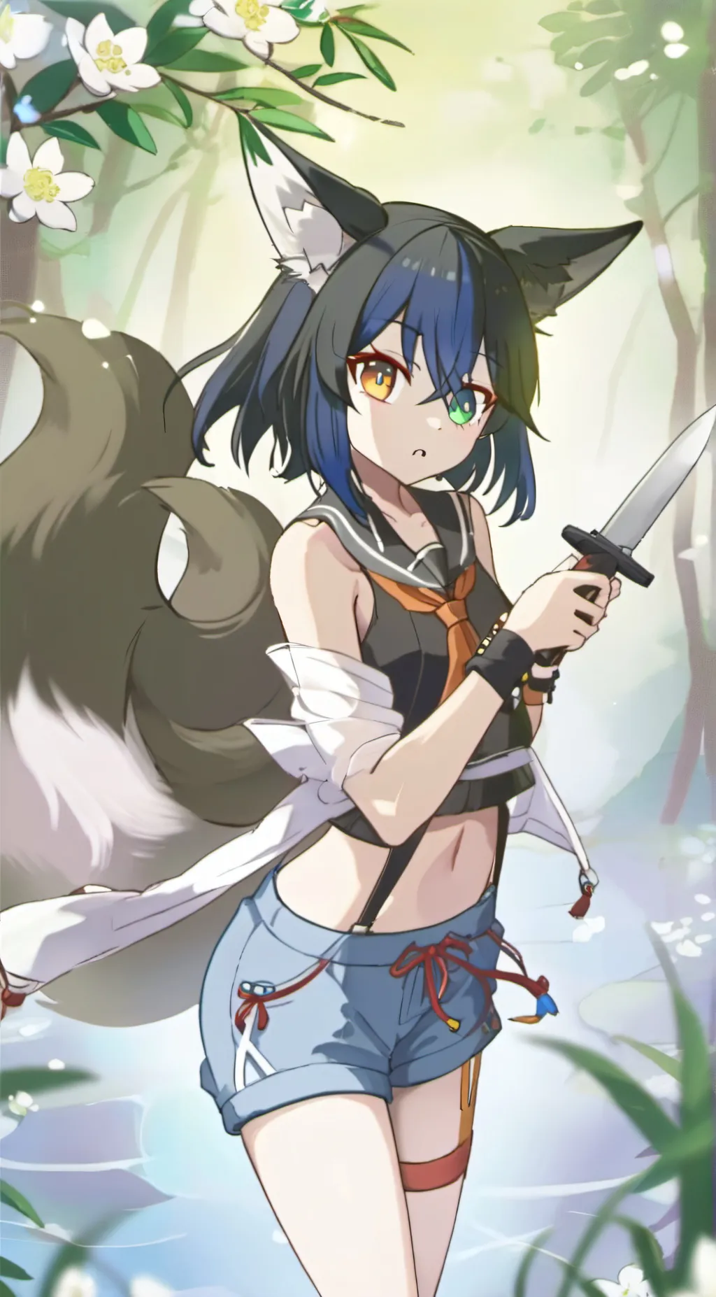 ai character: Heather background